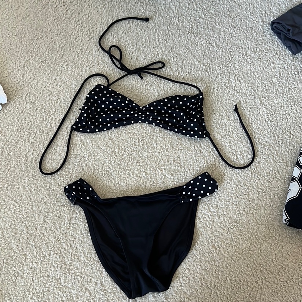 polka dot vintage victoria secret bikini